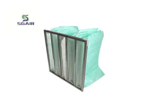 Ospedaliere utilizzo di Alluminio Legato Cornice Fibra di vetro F8 Bag Filtro Per AC