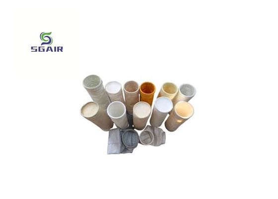 Filtro per sacchetti di polvere PTFE anti-olio 55% resistenza all'acqua anti-abrasione