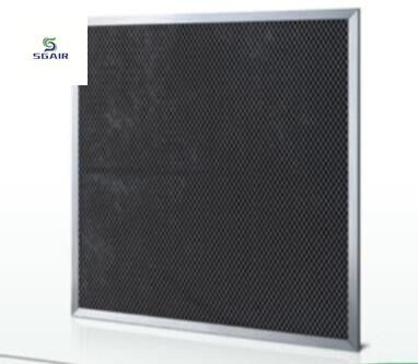 Filtro e griglia del filtro dell'aria in acciaio galvanizzato a carbonio attivo