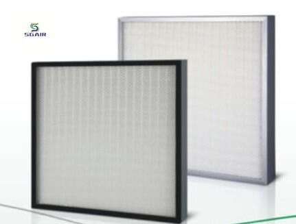 Filtro HEPA mini-plet ad alta efficienza e filtro ULPA leggero