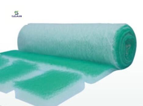 Mezzi di filtraggio di soffitto medio con capacità di tenuta della polvere di 600 g/m