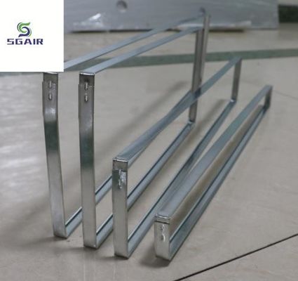 Figura del supporto del filtro dell'aria Hepa in acciaio galvanizzato personalizzata