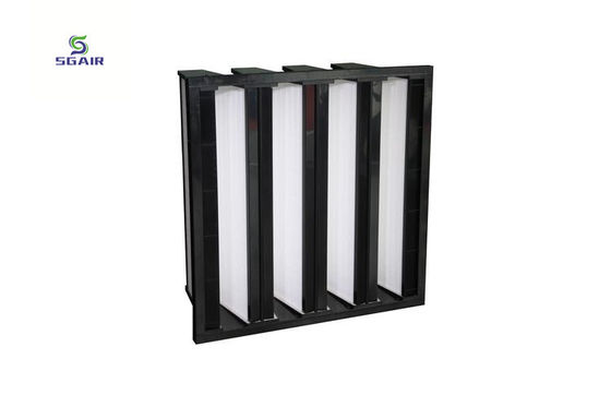 Filtri ad alta efficienza di filtrazione ad aria plissata F9 12x24x12 per le stanze pulite