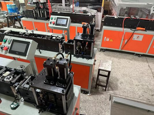 Macchina per la realizzazione del telaio del filtro d'aria a controllo Omron con pressione d'aria regolabile
