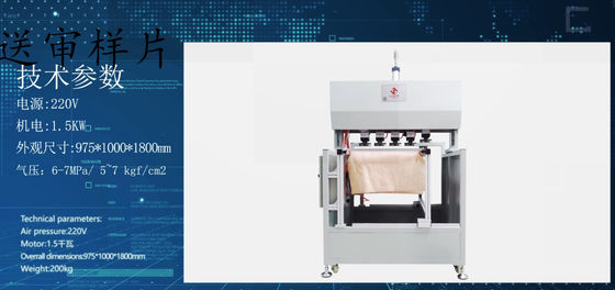 2.2kW Industrial Cartridge Air Filter Making Machine Tecnologia avanzata di filtrazione Sistema di controllo Omron