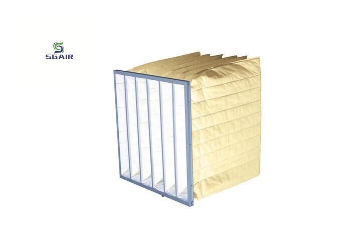 Filtro monouso in V-Bank EN779 in fibra sintetica di media efficienza