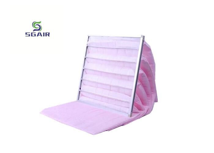 Filtro d'aria in alluminio H13 ad alta efficienza 99,97% con grande raccolta di polvere