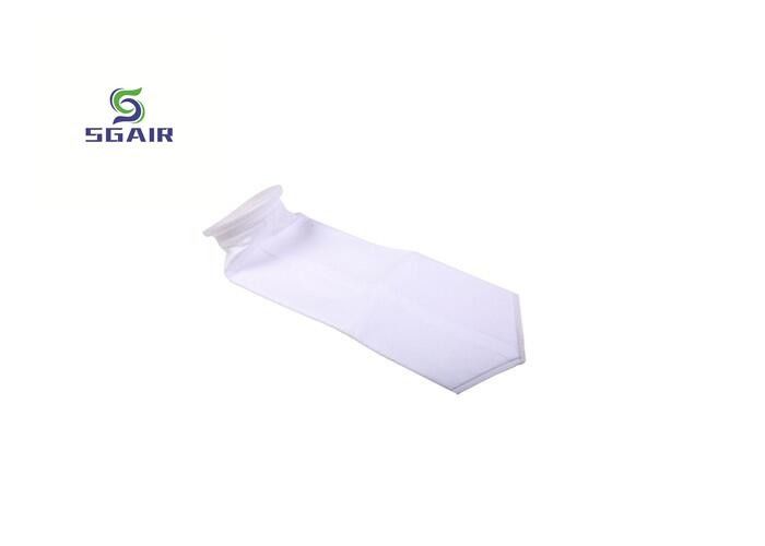 1.9mm Polyester Nonwoven Bag Filter per polvere, Bag Filter ad alta temperatura
