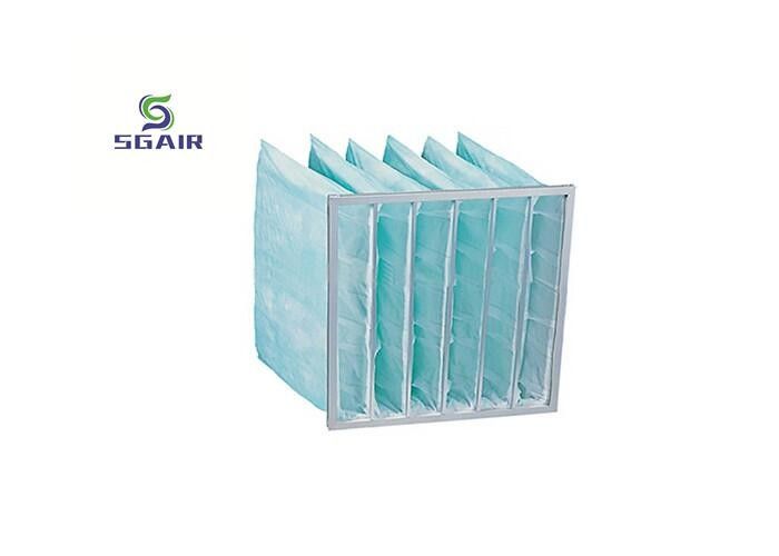 Filtro ad aria Hepa in fibra sintetica F6 Efficienza 65% per HVAC