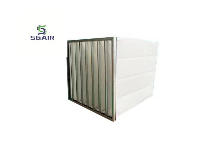 Colla libera da formaldeide Hepa Bag Air Filter Ignifugo 2,5 mm