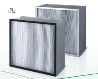 Filtro HEPA a piegatura profonda per sistemi di ventilazione industriali
