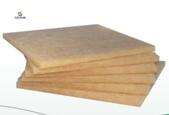 Filtro d'aria HEPA in fibra sintetica resistente alle alte temperature
