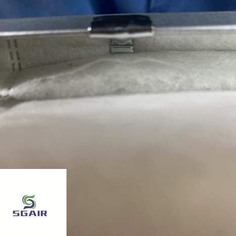 Hepa Bag Filter T-Shaped Metal Buckle per il profilo in alluminio