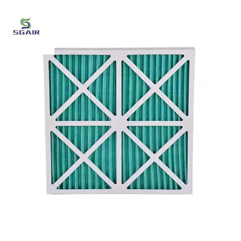 Filtri per aria HVAC personalizzati al 99,99% 20x25x1 con bassa resistenza al flusso d'aria