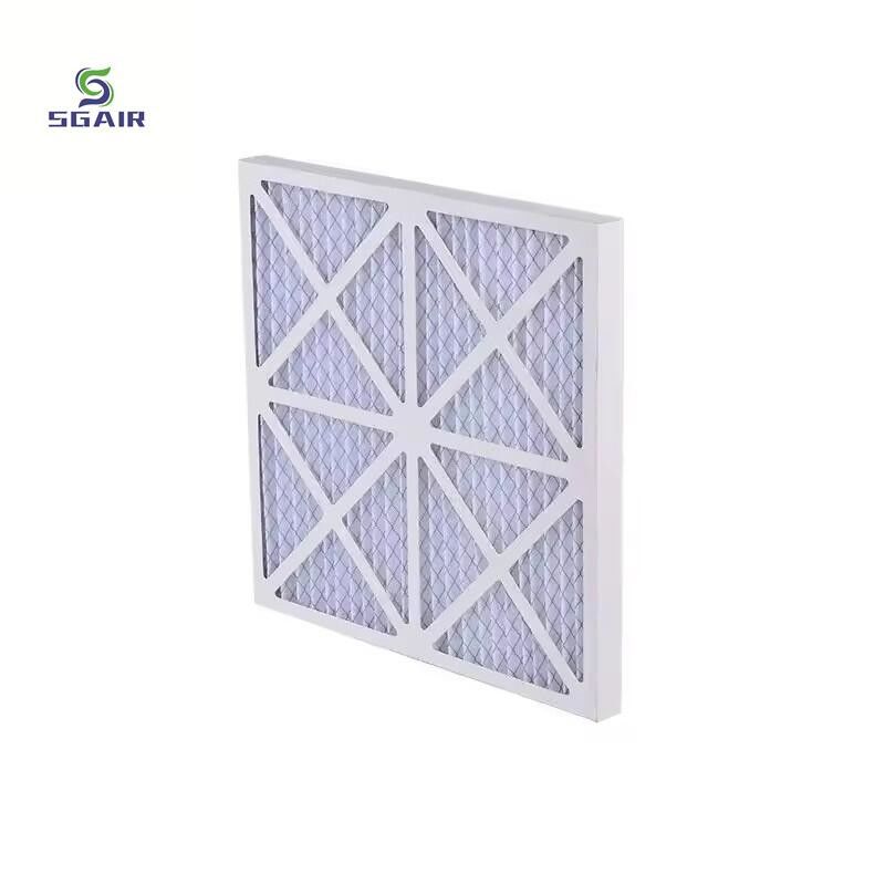 Cornice di carta 99,99% Filtri dell'aria HVAC rimuovono i gas nocivi