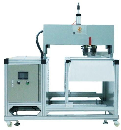 Doppia testa semiautomatica Riveting Machine Punching Flanging Tipo